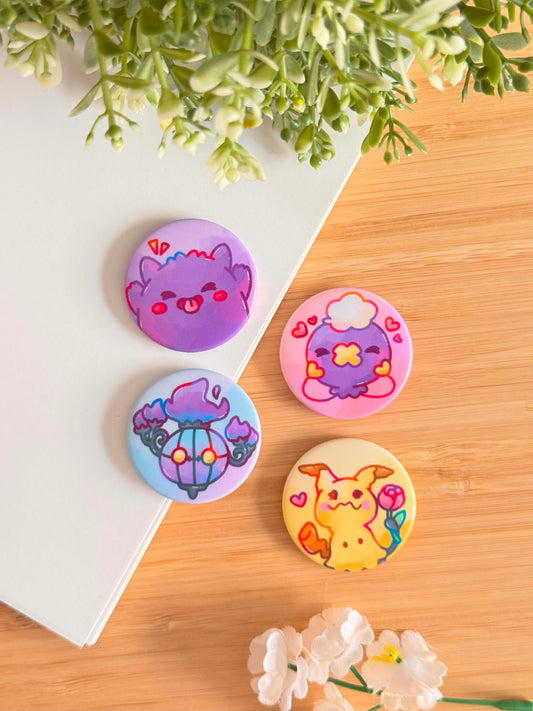 Ghost Pals Button Magnet Set