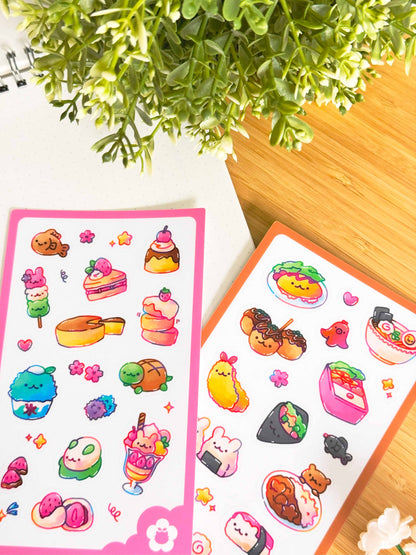 Japanese Sweeties Sticker Sheet