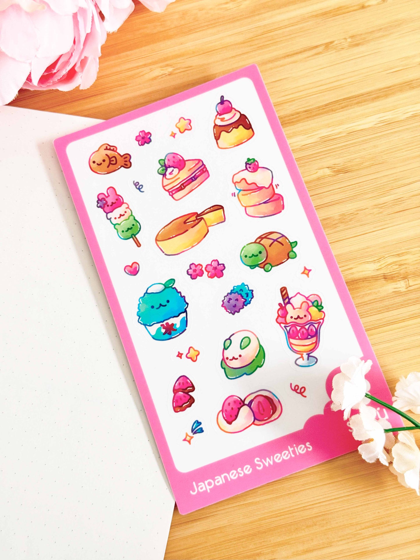Japanese Sweeties Sticker Sheet