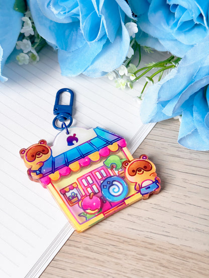 Nook's Cranny Shaker Keychain