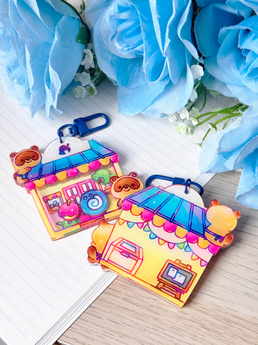 Nook's Cranny Shaker Keychain