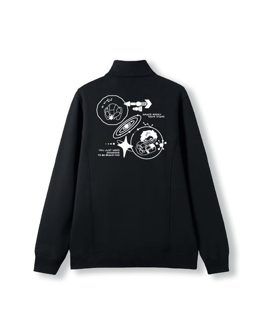 [PRE-ORDER] Project Hail Mary Half-Zip Sweater + T-Shirt