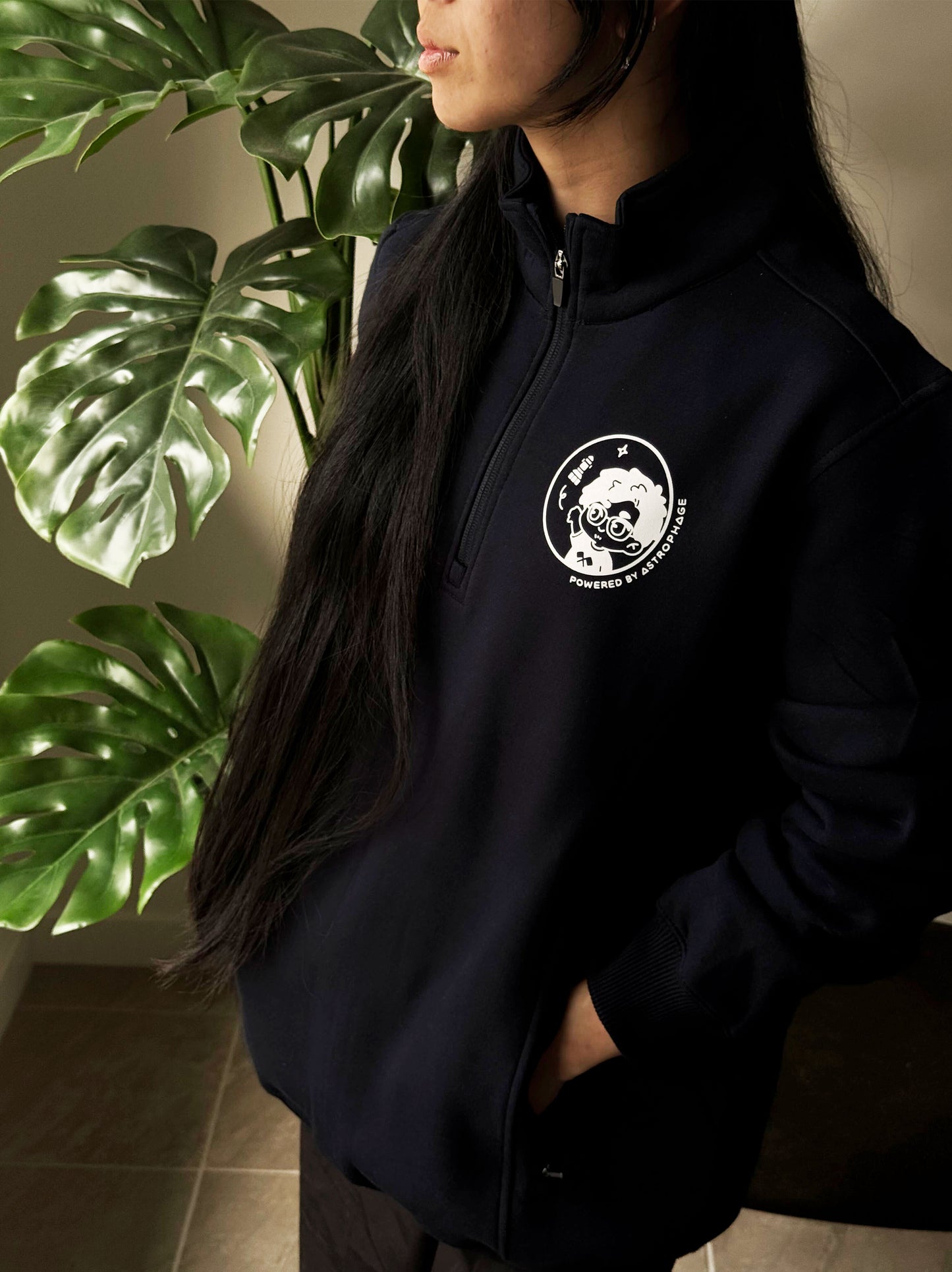 PHM Half-Zip Sweater / T-Shirt