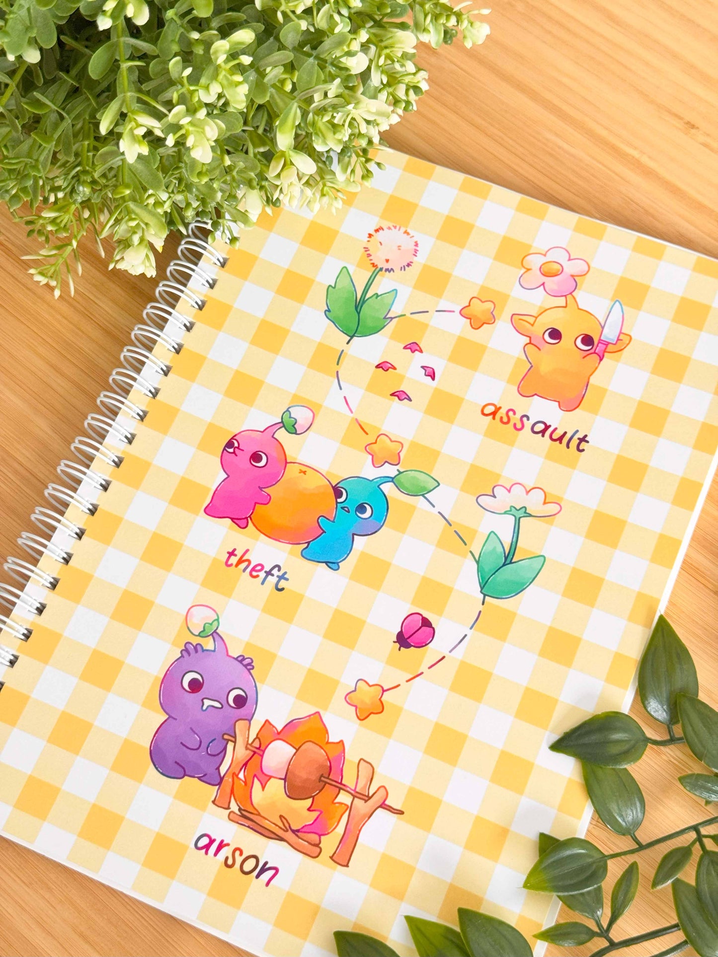 Pikmin Crime Reusable Sticker Book