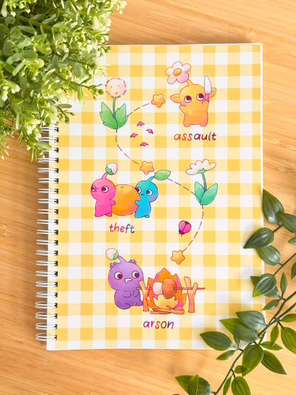 Pikmin Crime Reusable Sticker Book