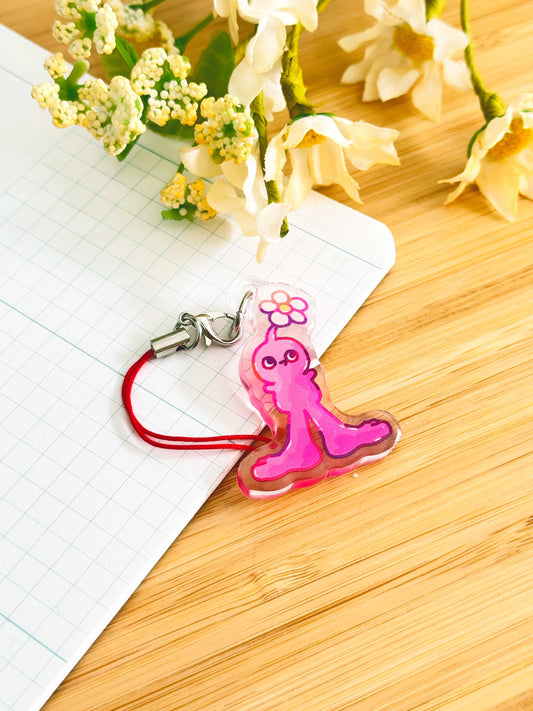 Red Pikmin Keychain