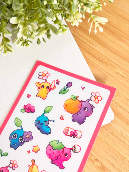 Pikmin Sticker Sheet