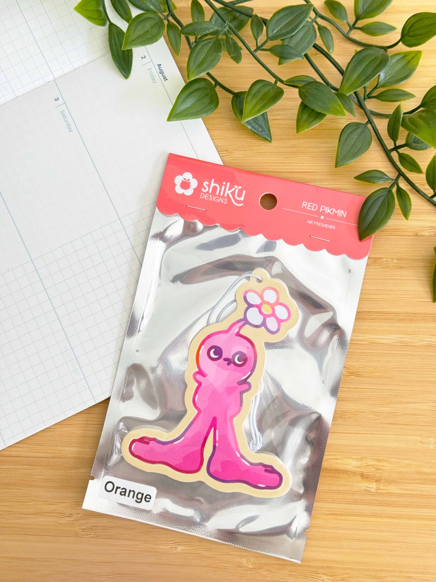 Red Pikmin Air Freshener