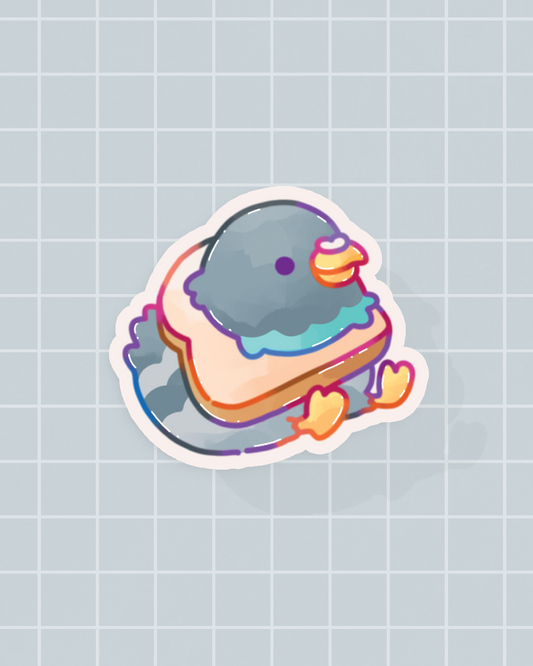 Pigeon Bread Sticker