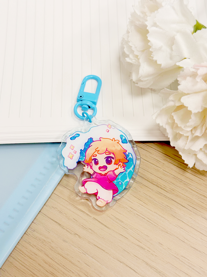 [DC] Ponyo's Wave Keychain
