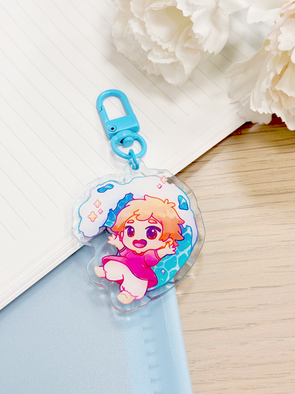 [DC] Ponyo's Wave Keychain