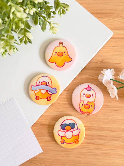 Quackson Button Magnet Set