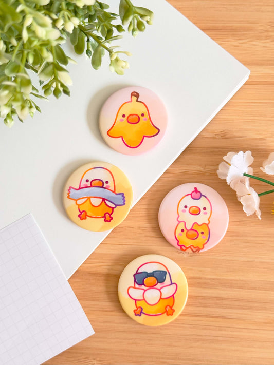 Quackson Button Magnet Set