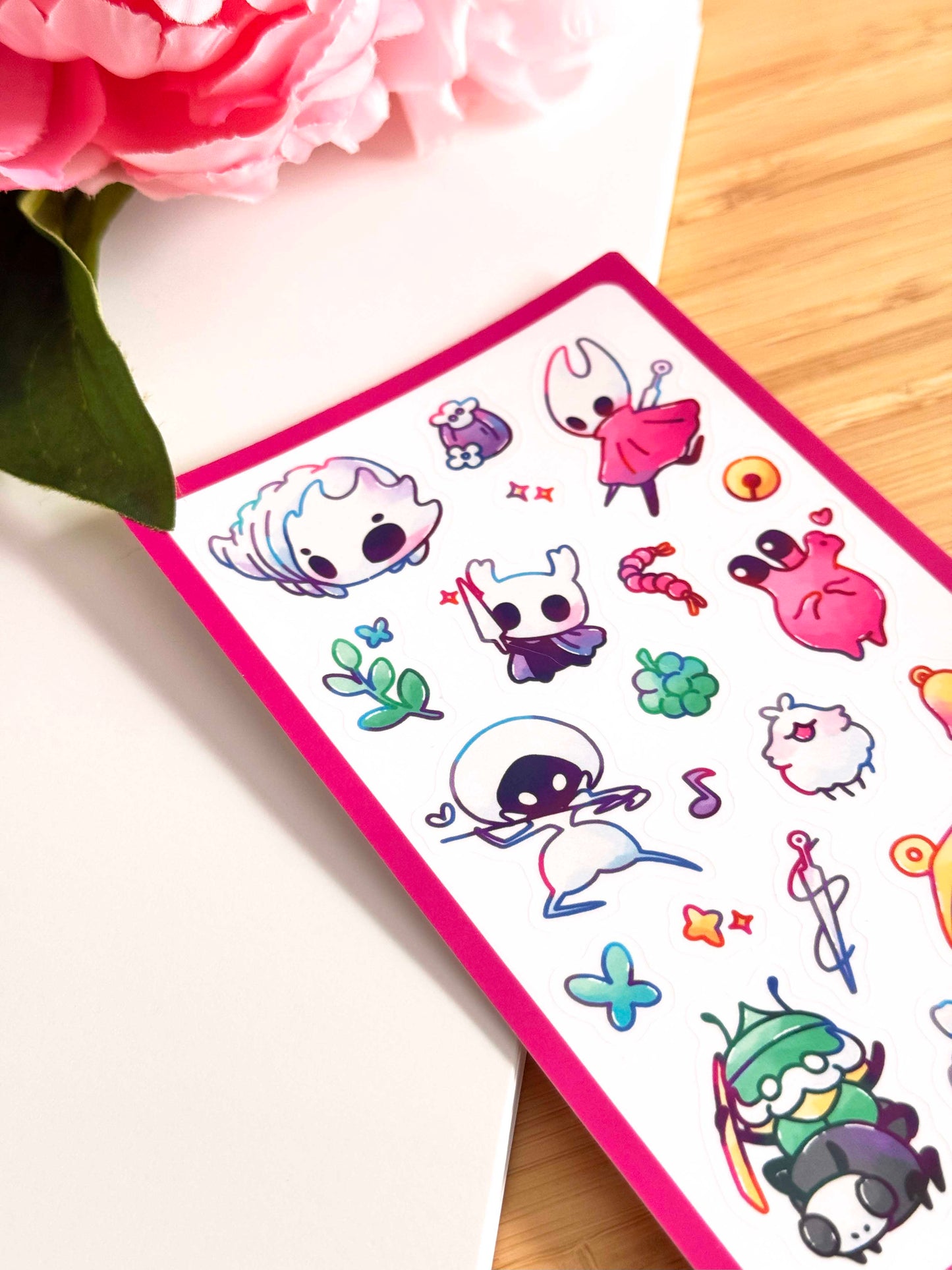 Silksong Sticker Sheet