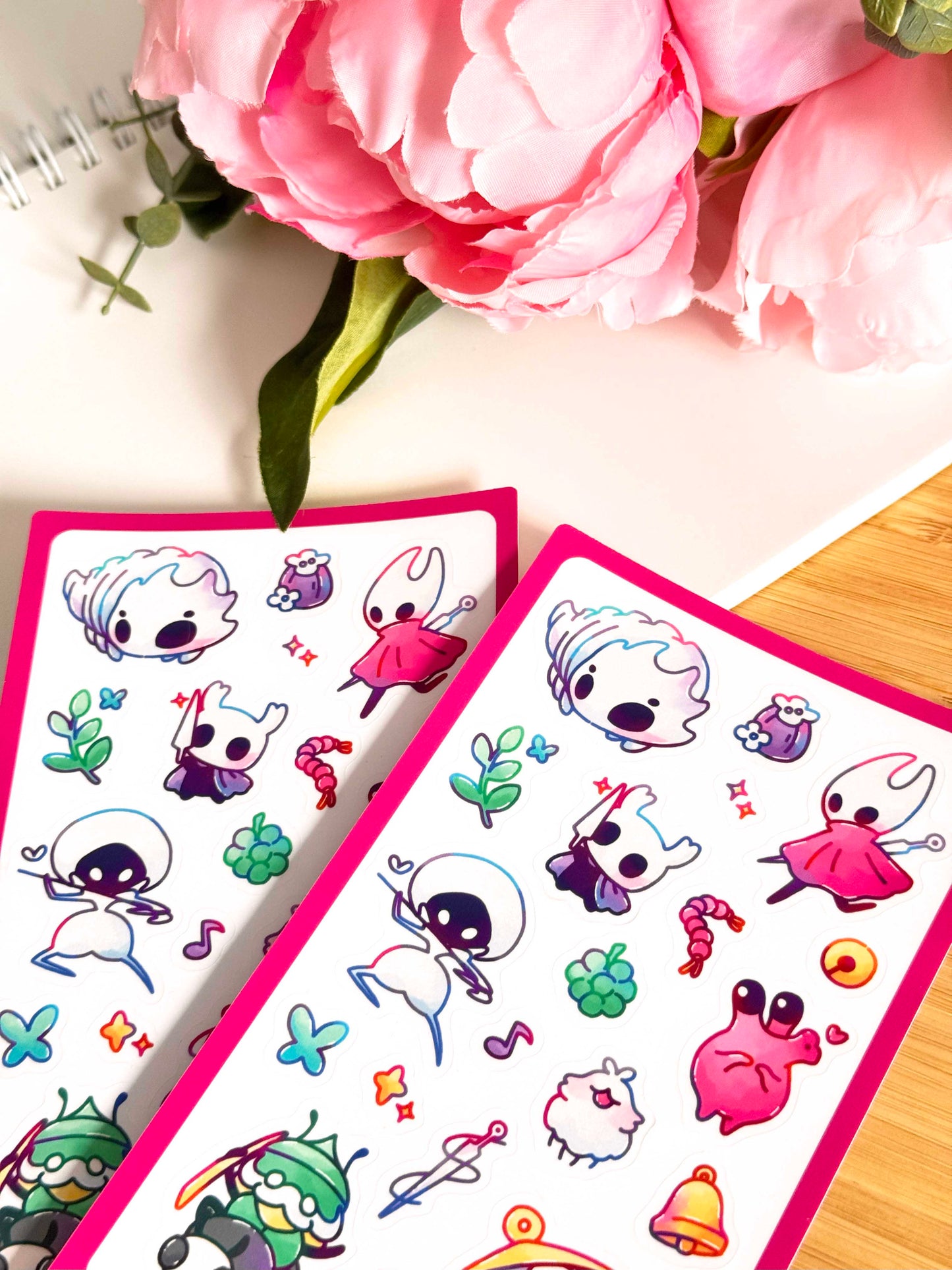 Silksong Sticker Sheet