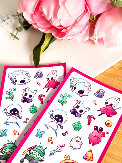 Silksong Sticker Sheet
