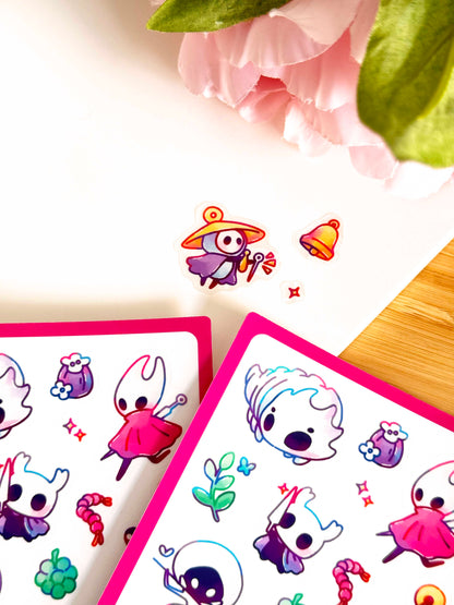 Silksong Sticker Sheet