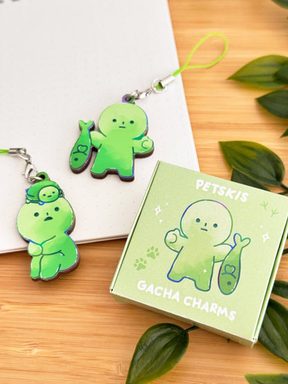 Petski Gacha Wooden Charms