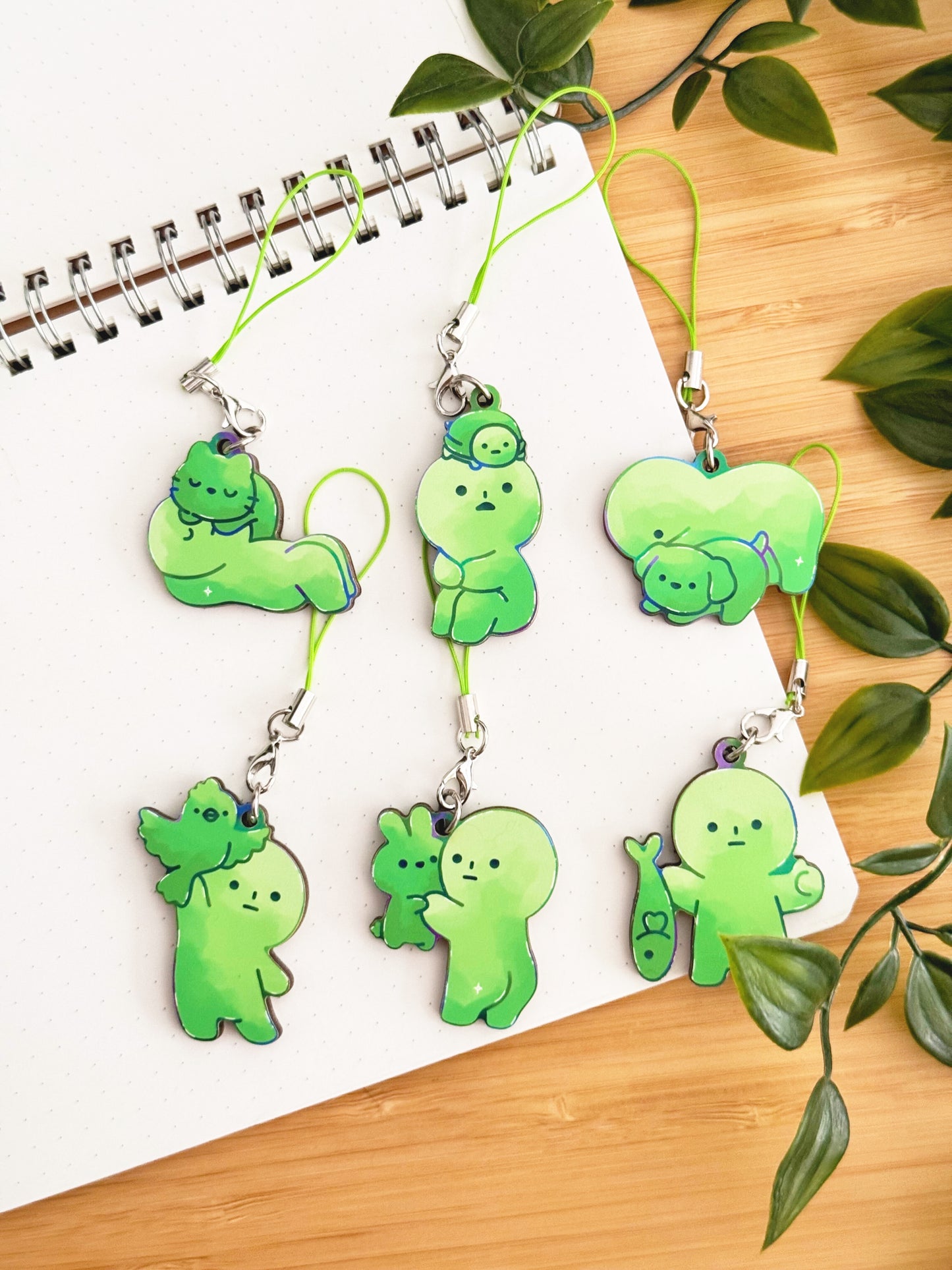 Petski Gacha Wooden Charms