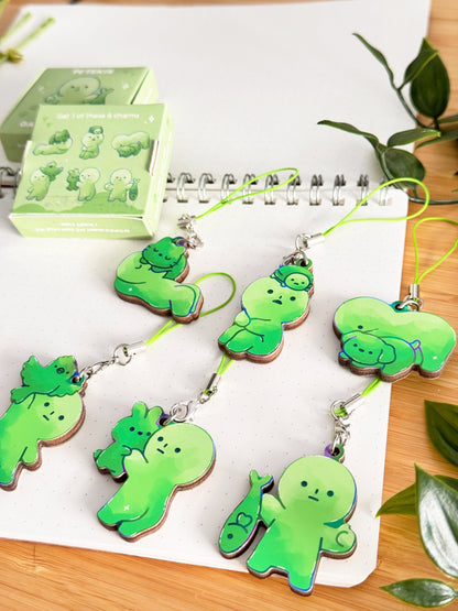 Petski Gacha Wooden Charms