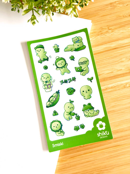 Daily Life as a Smiski Sticker Sheet