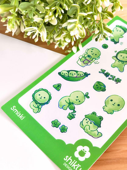 Daily Life as a Smiski Sticker Sheet