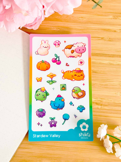 Stardew Valley Sticker Sheet