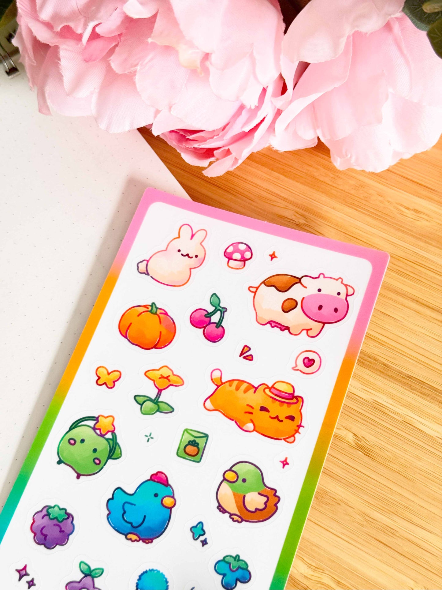 Stardew Valley Sticker Sheet