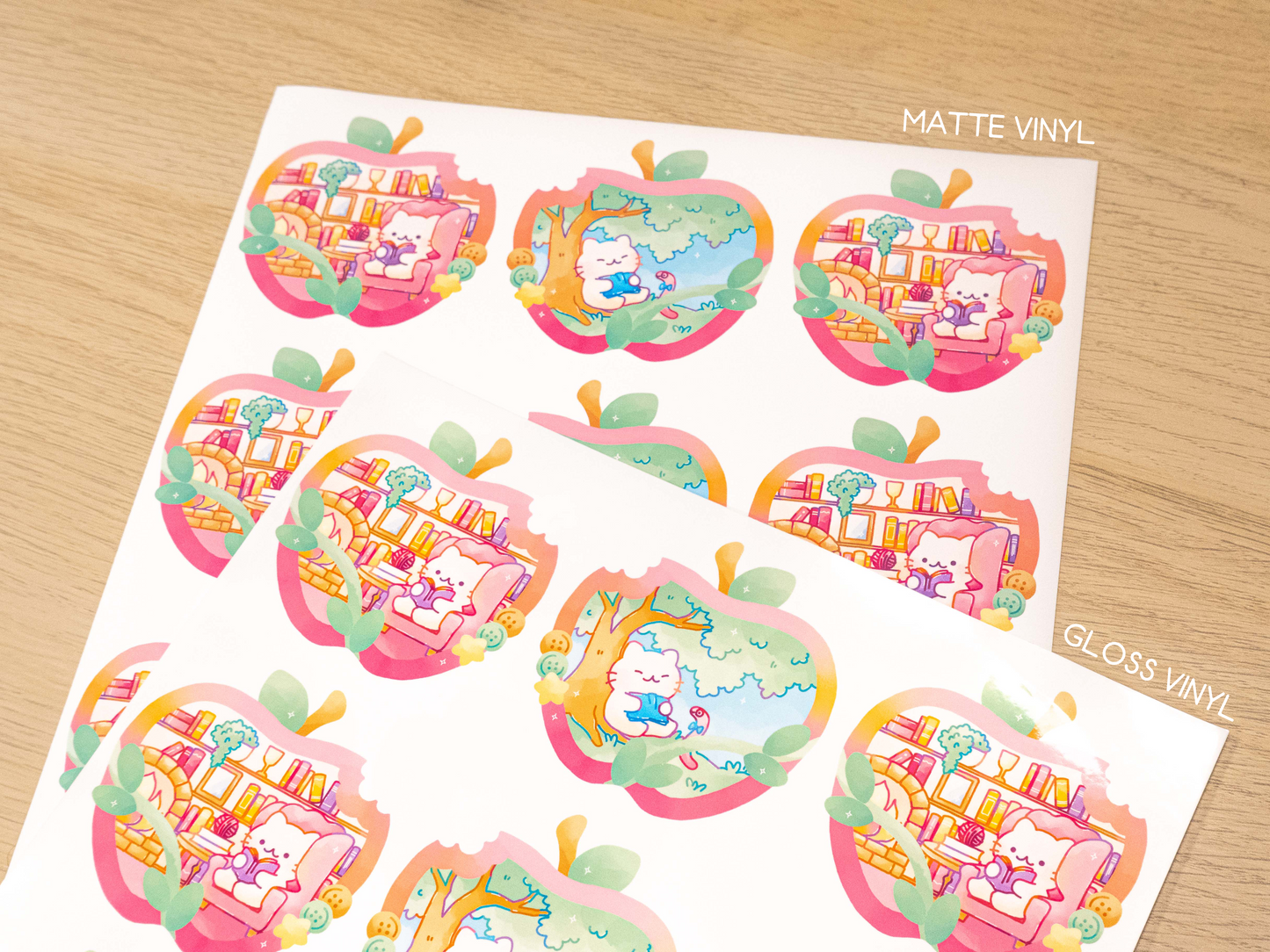 Printable Premium Gloss Vinyl Sticker Paper