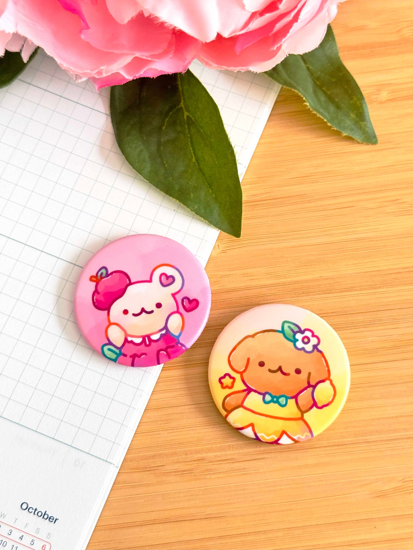 Sylvanians Button Magnet Set