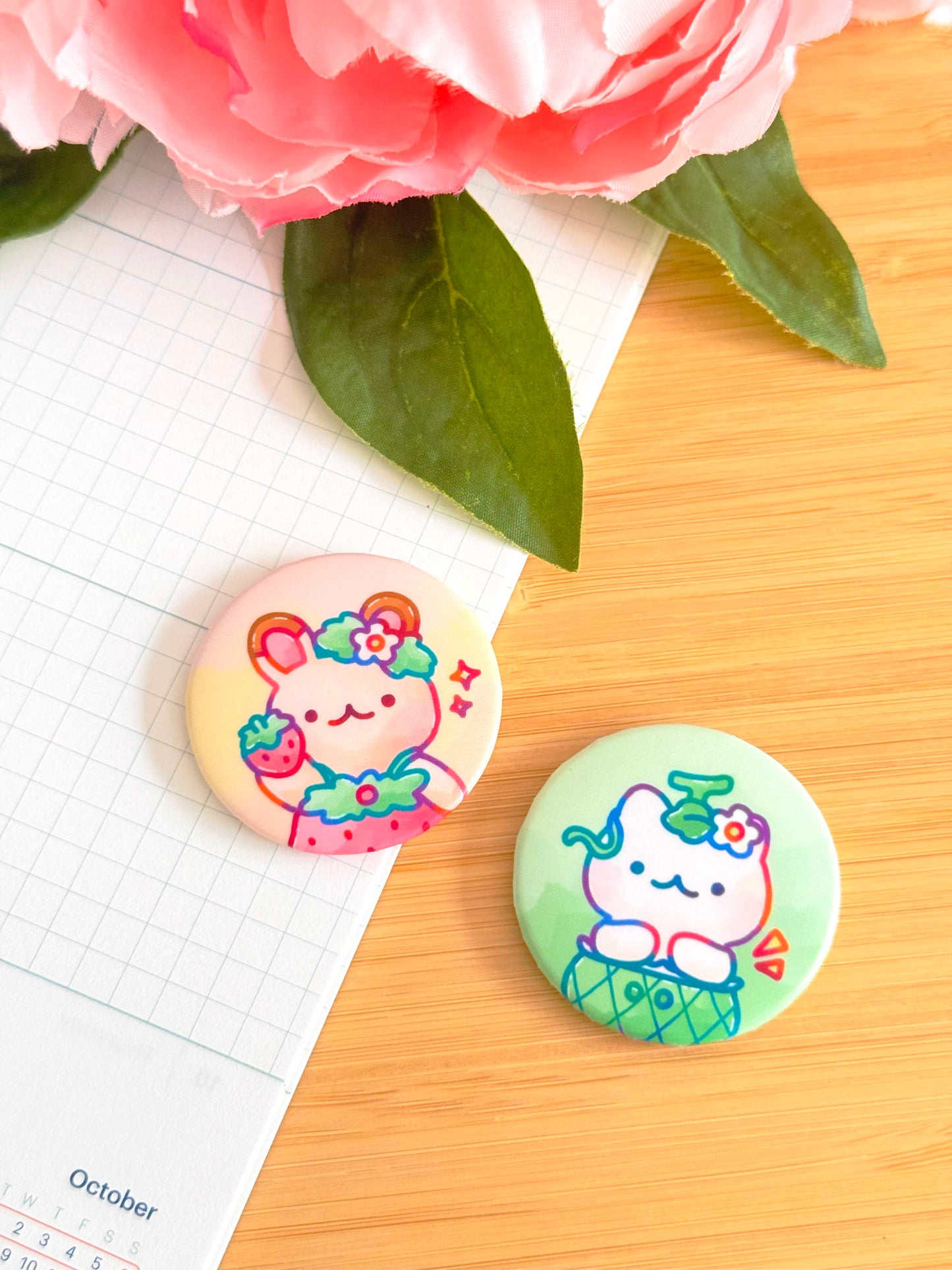 Sylvanians Button Magnet Set