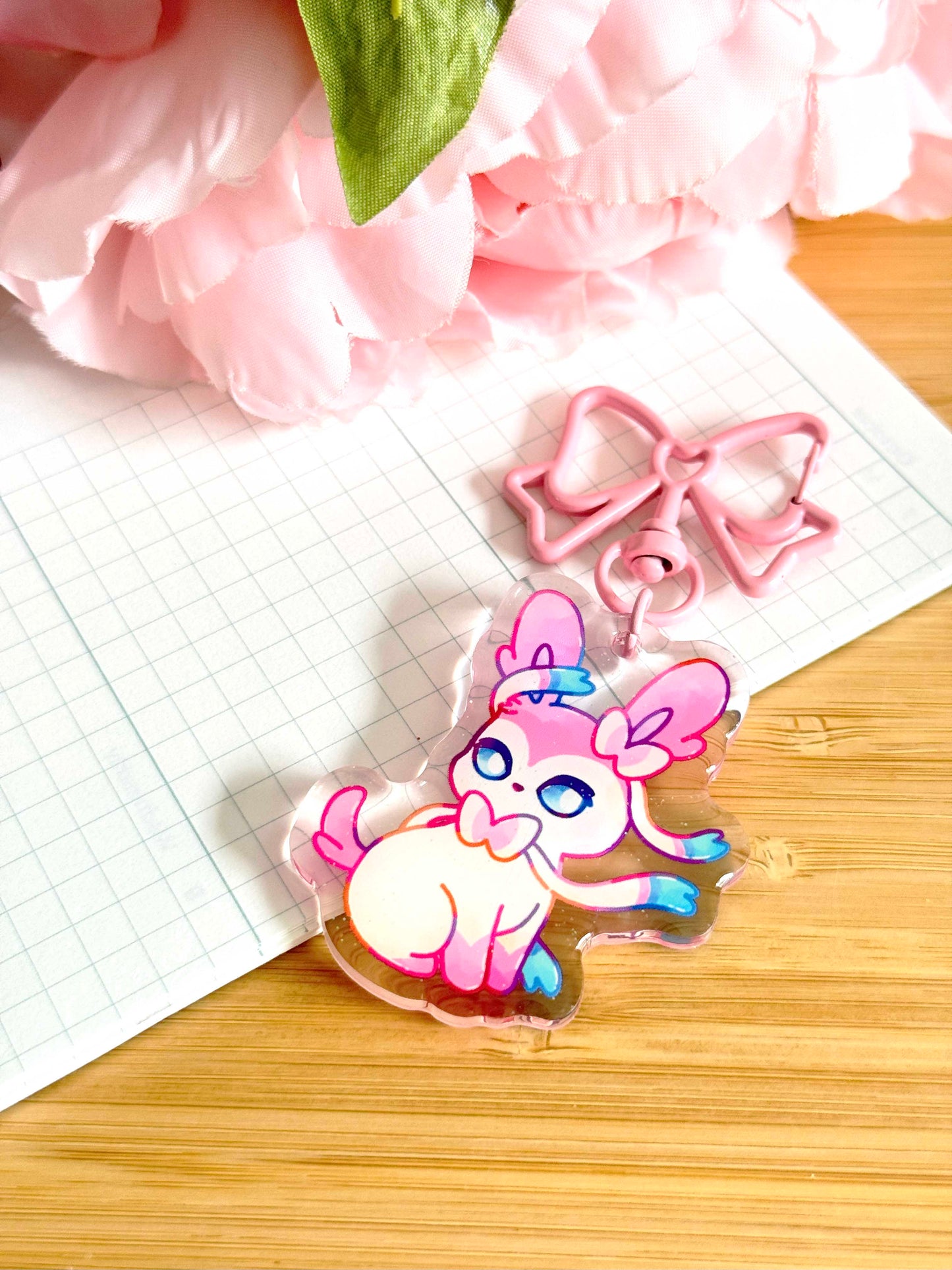 Sylveon Keychain