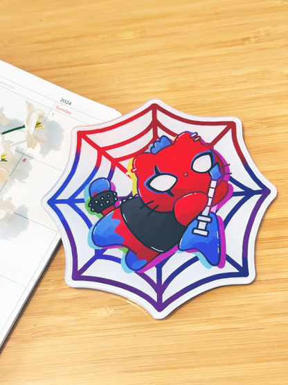 [DC] Spidercat Acrylic Coasters