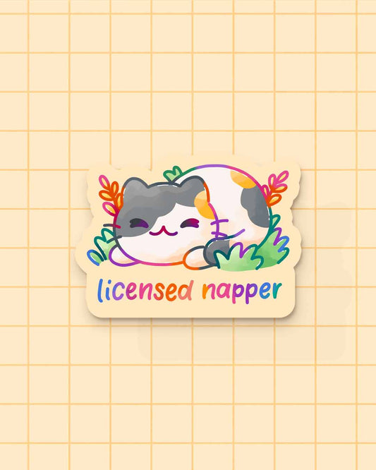 Licensed Napper Sticker