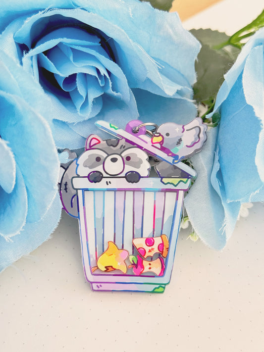 Trash Pals Shaker Keychain