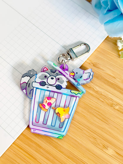 Trash Pals Shaker Keychain