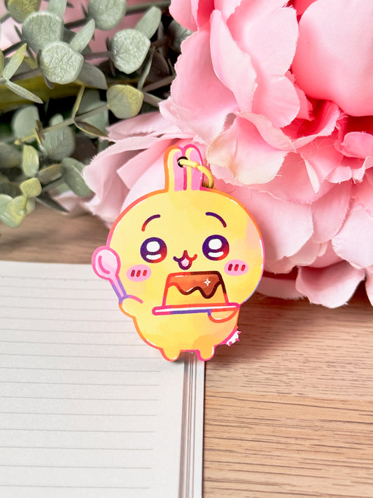 Usagi Wooden Keychain