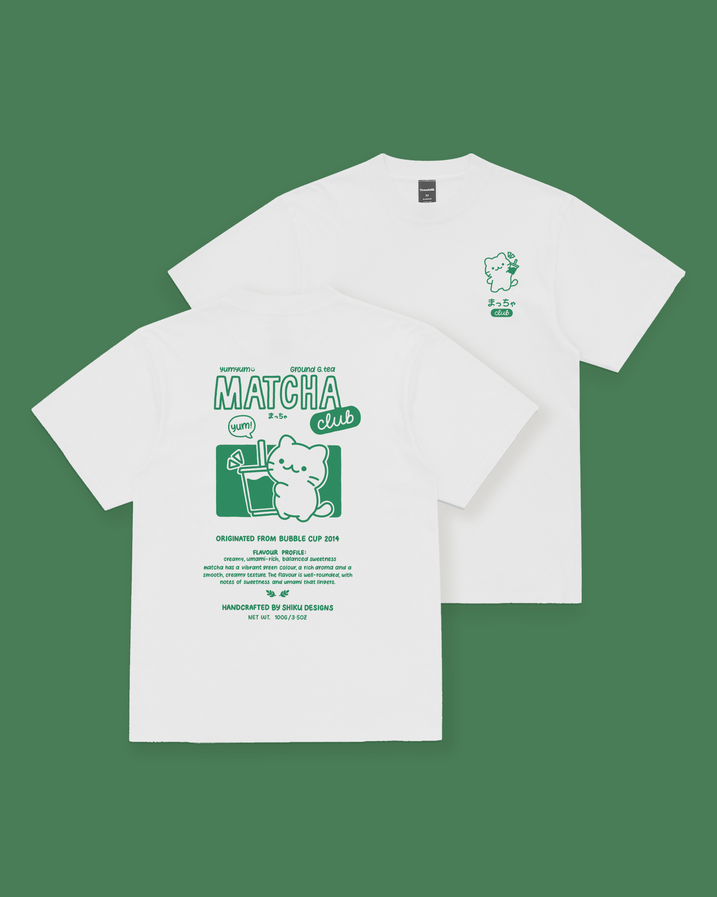 [PRE-ORDER] Matcha Club T-Shirts