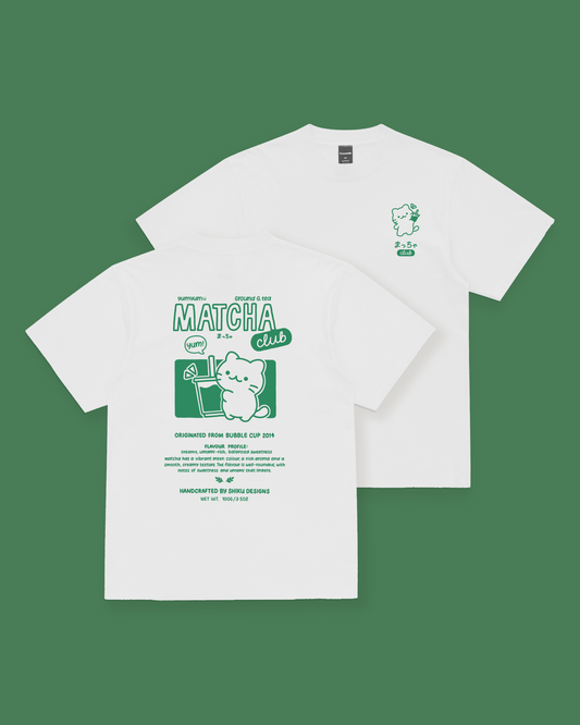 [PRE-ORDER] Matcha Club T-Shirts