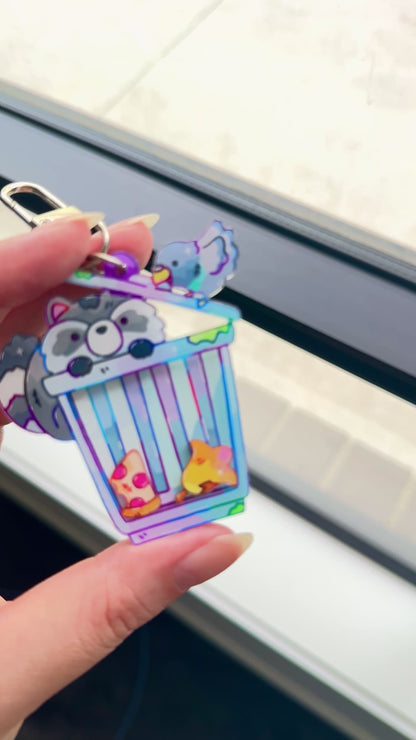 Trash Pals Shaker Keychain