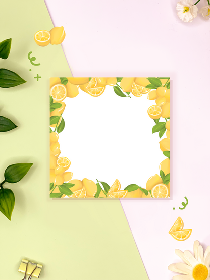 Lemon Memo Pad