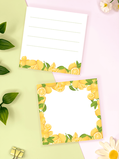 Lemon Memo Pad